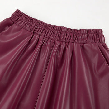 Burgundy Muse Skirt