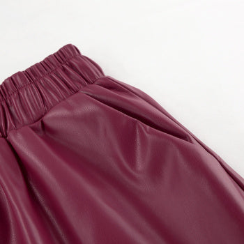 Burgundy Muse Skirt
