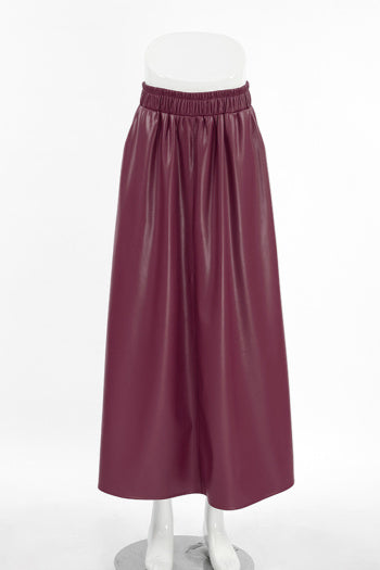 Burgundy Muse Skirt