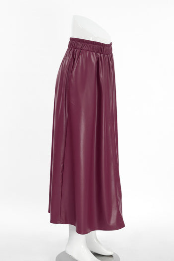 Burgundy Muse Skirt