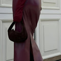 Crimson Veil Skirt