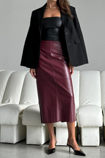 Bordeaux Allure Skirt