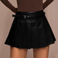 Mocha Muse Pleated Skirt