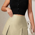 Olive Whisper Skort