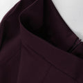 Bordeaux Column Skirt