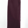 Bordeaux Column Skirt