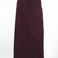 Bordeaux Column Skirt