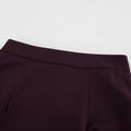 Bordeaux Column Skirt