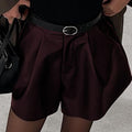Burgundy Volume Short