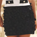 Obsidian Petal Skirt