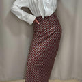 Gingham Spring Skirt