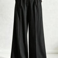 Satin Wide Leg Trousers