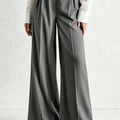 Satin Wide Leg Trousers