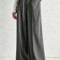 Satin Wide Leg Trousers
