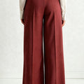 Satin Wide Leg Trousers