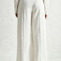 Satin Wide Leg Trousers