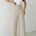 Pleated Wide Leg Pants