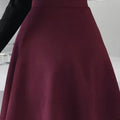 Suede Skater Skirt