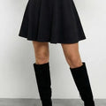 Suede Skater Skirt