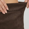 Suede Skater Skirt