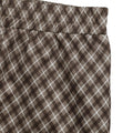 Check Flare Pants