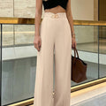 Sand Straight Pants