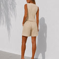 Coral Sunset Linen Set