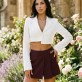 Bordeaux Chain Skirt