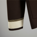 Taupe Double-Breasted Set
