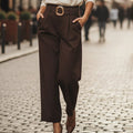 Cocoa Hour Pants (with Belt)