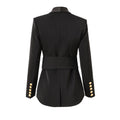 Ivory Élan Belted Blazer