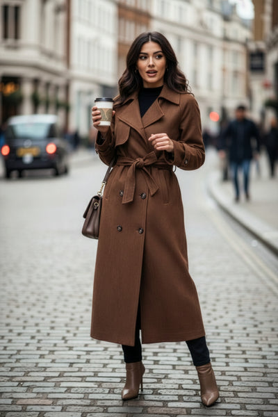 Cocoa Trench Serenity Coat