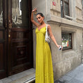 Enigmatic Backless Beauty