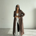 Eclipse Luxe Coat - Brown