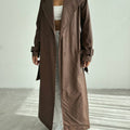 Eclipse Luxe Coat - Brown