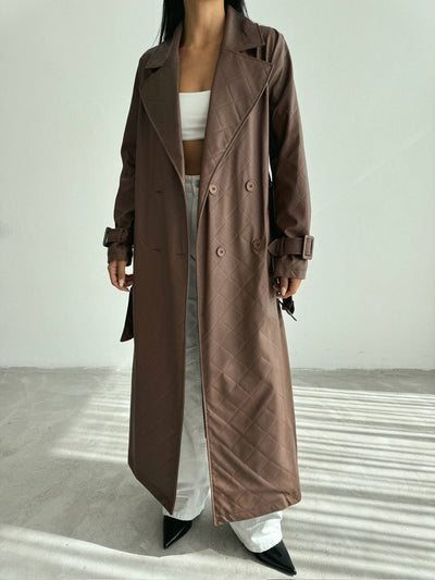 Eclipse Luxe Coat - Brown