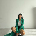 Eclipse Luxe Coat - Green