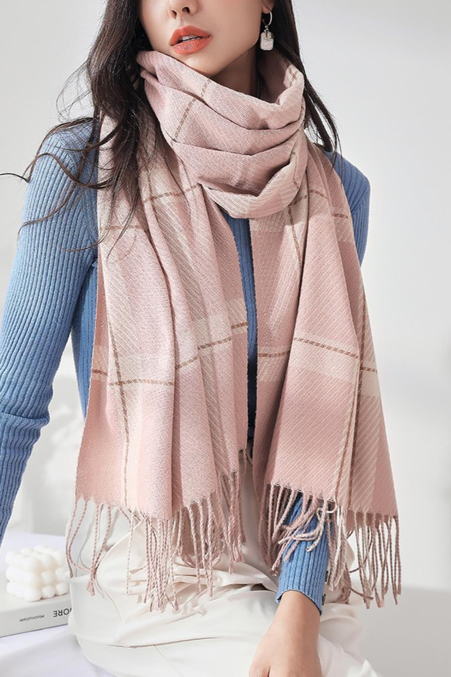 Tassel Stylish Warm Scarf