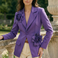 Violet Bloom Blazer