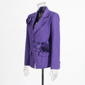 Violet Bloom Blazer