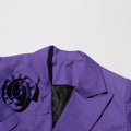 Violet Bloom Blazer