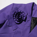 Violet Bloom Blazer