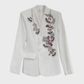 Ivory Bloom Blazer