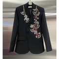 Ivory Bloom Blazer