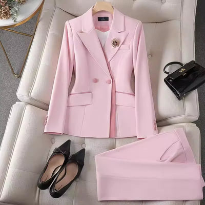 Blush Tailored Suit