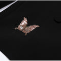 Noir Papillon Short Set
