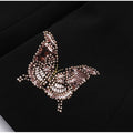 Noir Papillon Short Set