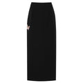 Noir Papillon Skirt Set