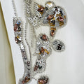 Ivory Embellished Tailored Suit