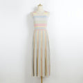 Pastel Plisse Maxi